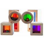 Sensory blocks -for sound and colour recognition